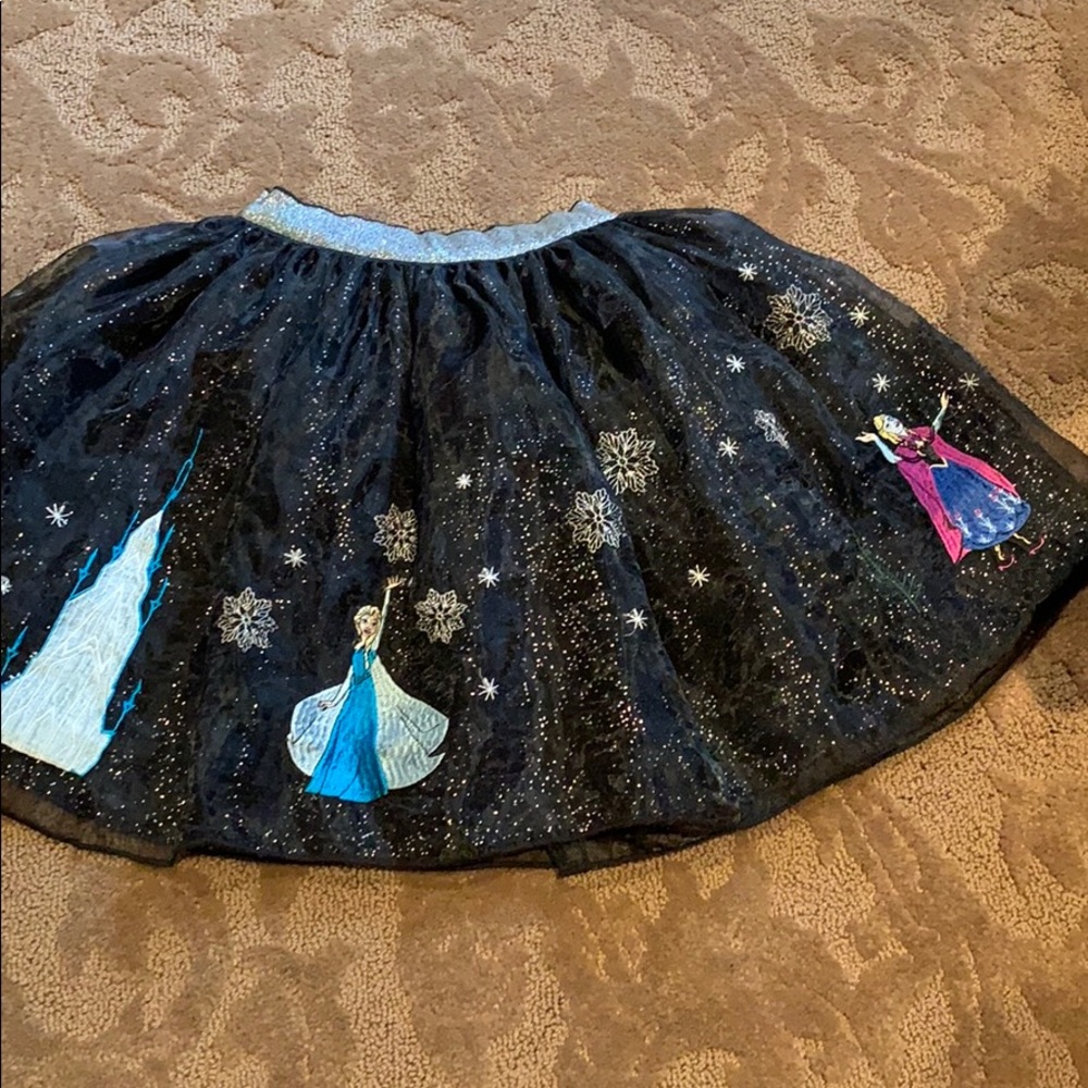 Girls Hanna Anderson Disney Frozen Tulle Skirt